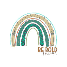 Load image into Gallery viewer, Be Bold, Be Kind Rainbow Sticker
