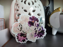 Load image into Gallery viewer, Lovely - Watercolor Flowers Sticker
