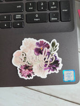 Load image into Gallery viewer, Lovely - Watercolor Flowers Sticker
